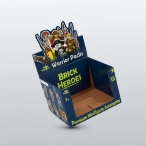 Auto Bottom Counter Display Toy Boxes