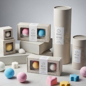Custom Bath Bomb Boxes