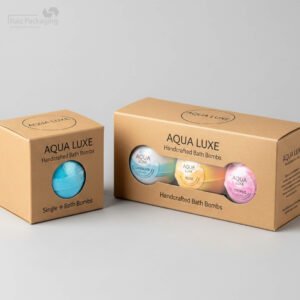Custom Bath Bomb Boxes