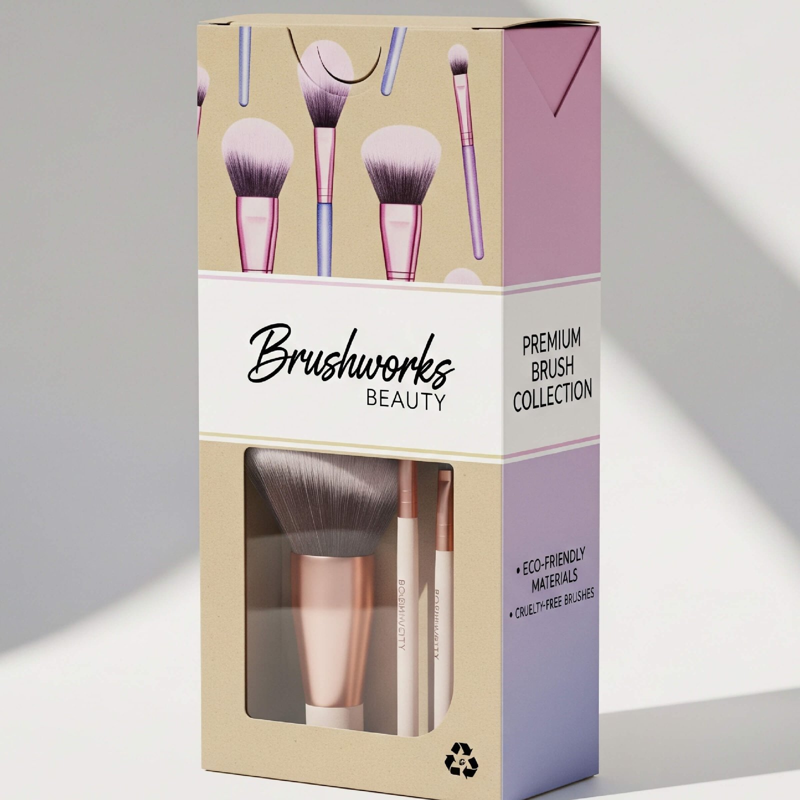 Custom Makeup Brush Box 1