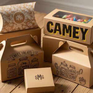 Kraft Candy Boxes