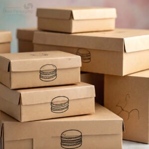 Kraft Macaron Boxes
