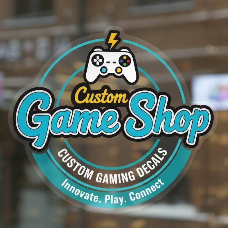 Custom Printed Window Clings