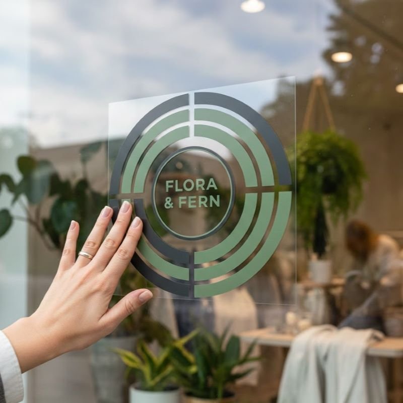 Custom Printed Window Clings